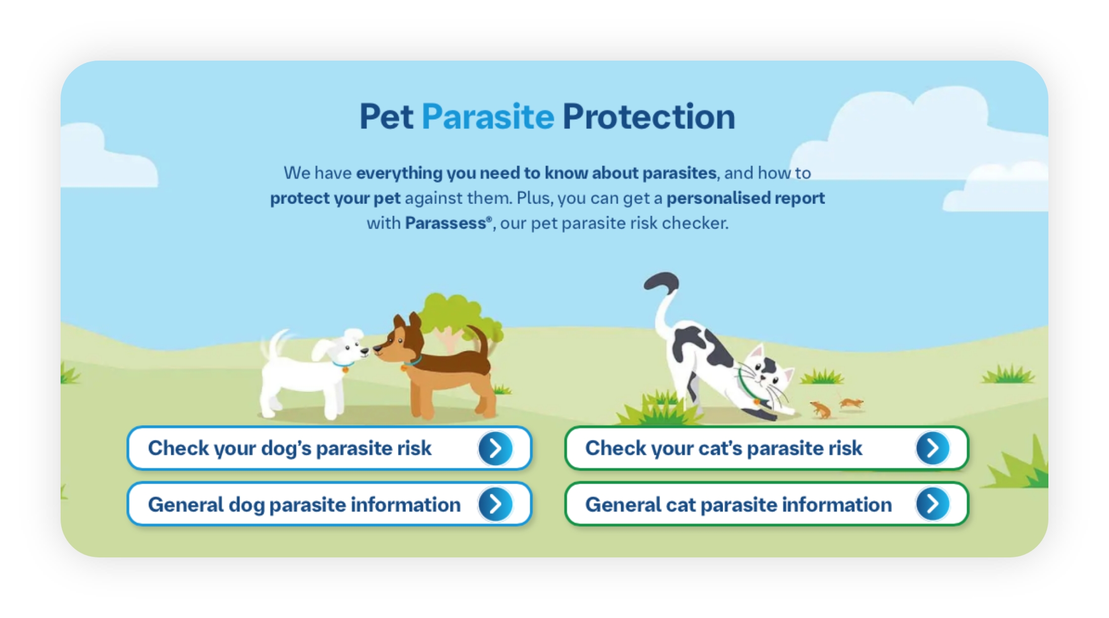 Parassess® online risk checker
